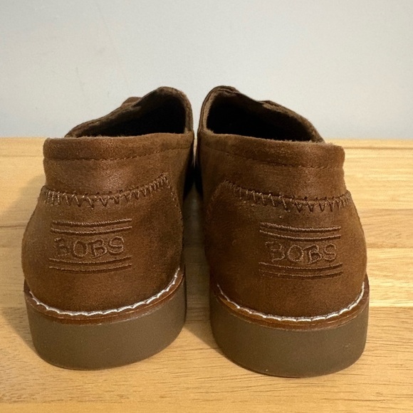 Bobs Skechers Shoes Womens 9.5 Chill Lugs Urban Spell Cabin Slip On 113352 Brown - Picture 3 of 8